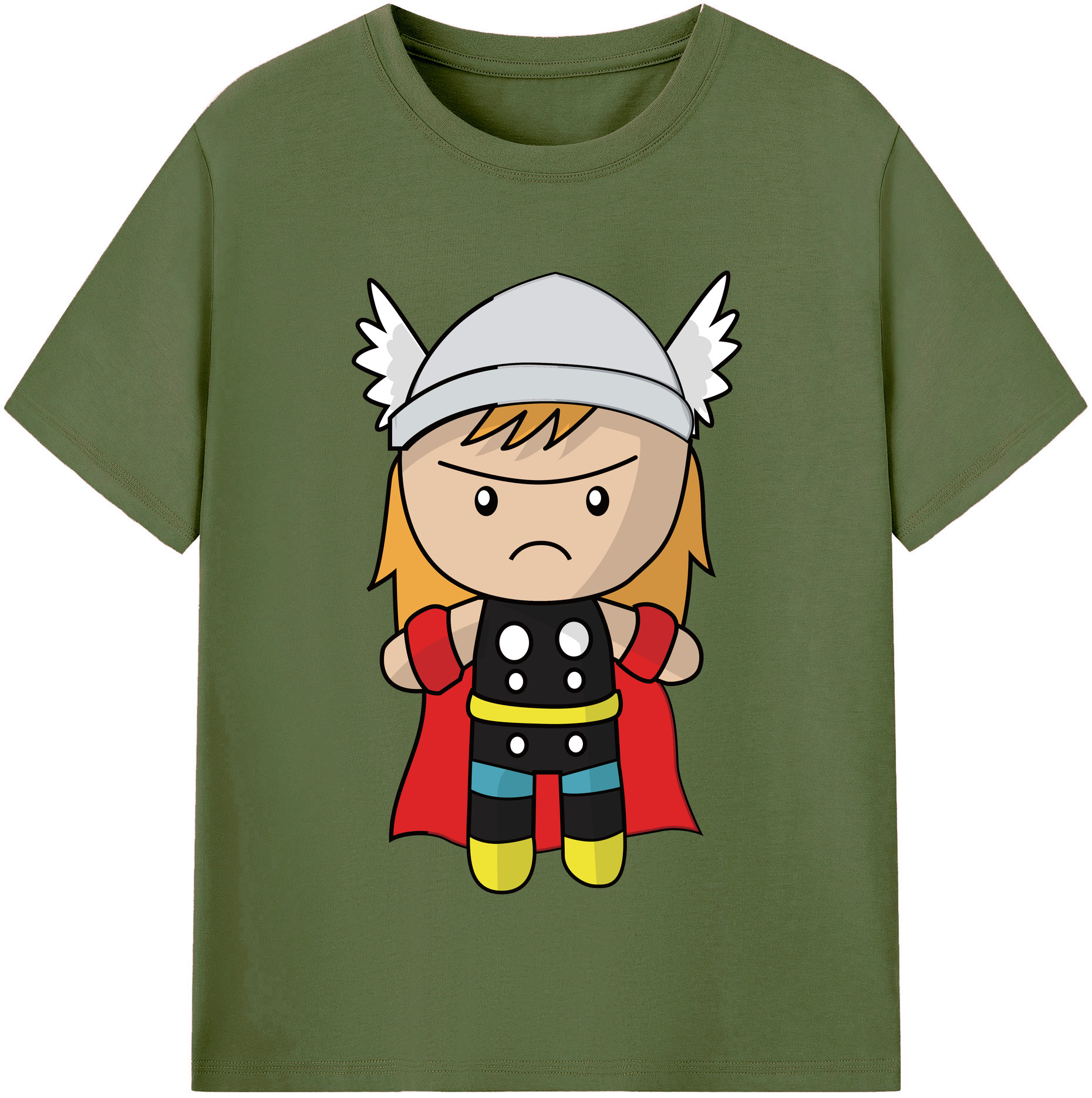 （画像用） アベンジャーズ The Avengers 綿100％半袖Tシャツ（フロントプリント）